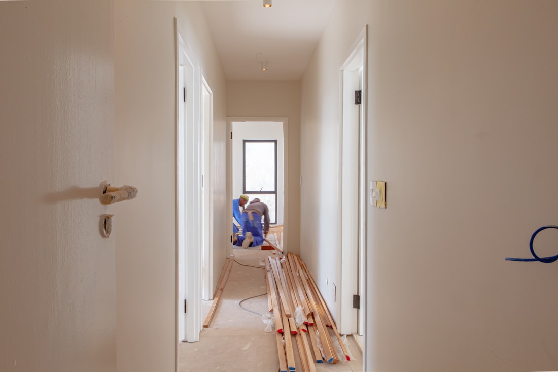Innenausbau eines Hauses