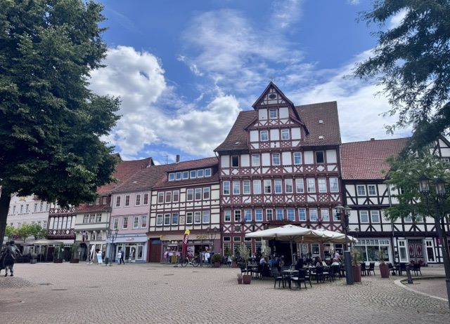 Fachwerkhäuser am Marktplatz